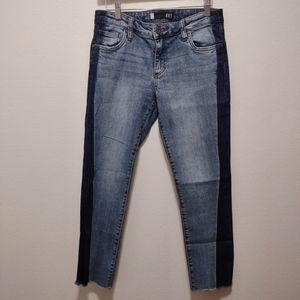 Kut from the Cloth Reese Ankle Straight Leg Denim Jeans 4